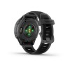 Forerunner 570 Garmin Watch - 42 mm - harmaa alumiini teleskooppi, musta kotelo, läpikuultava/musta musta rannekoru