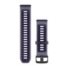 Rannekoru Quick Release Garmin - 22 mm - silikoni violetti translucidi/indigo - 010-11251 -AV