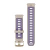 Rannekoru Quick Release Garmin - 22 mm - silikoni Lin/Indigo - 010-11251 -AP