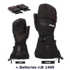Luva de calor 9,0 Mittens Mulheres Lenz - Black - RCB 1400 Mittens