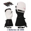 Luva de calor 9,0 Mittens Mulheres Lenz - Branco/Black - RCB 2000 Mittens