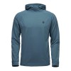 Haut technique randonnée Alpenglow Hoody Black Diamond - Creek Blue