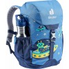 Schmusebär Deuter Children's Plecak - Wave -nightblue
