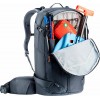 フリーライダーハイキングスキーバックパック30 DEUTER -BLACK