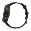 Garmin Fenix 8 Pro Watch - 47 mm - AMOLED, Sapphire, Titanium, Carbon Gray DLC, black/pebble gray silicone strap