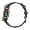 Garmin Fenix 8 Pro Watch - 47 mm - AMOLED, Sapphire, Titanium, Titanium, graphite/black silicone strap