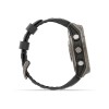 Garmin Fenix 8 Pro Watch - 51 mm - AMOLED, Sapphire, Titanium, Titanium, graphite/black silicone strap