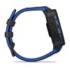 Garmin Instinct 3 AMOLED-kello - 45 mm - musta sähkösinisellä rannekkeella