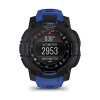 Garmin Instinct 3 AMOLED-kello - 45 mm - musta sähkösinisellä rannekkeella