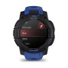 Garmin Instinct 3 AMOLED-kello - 45 mm - musta sähkösinisellä rannekkeella