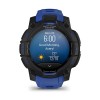Garmin Instinct 3 AMOLED-kello - 45 mm - musta sähkösinisellä rannekkeella