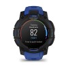 Garmin Instinct 3 AMOLED-kello - 45 mm - musta sähkösinisellä rannekkeella