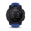 Garmin Instinct 3 AMOLED-kello - 45 mm - musta sähkösinisellä rannekkeella