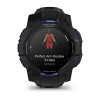 Garmin Instinct 3 AMOLED-kello - 50 mm - musta sähkösinisellä rannekkeella