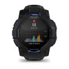 Garmin Instinct 3 AMOLED-kello - 50 mm - musta sähkösinisellä rannekkeella