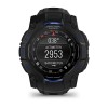 Garmin Instinct 3 AMOLED-kello - 50 mm - musta sähkösinisellä rannekkeella