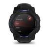Garmin Instinct 3 AMOLED-kello - 50 mm - musta sähkösinisellä rannekkeella