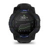 Garmin Instinct 3 AMOLED-kello - 50 mm - musta sähkösinisellä rannekkeella
