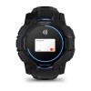 Garmin Instinct 3 AMOLED-kello - 50 mm - musta sähkösinisellä rannekkeella