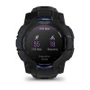 Garmin Instinct 3 AMOLED-kello - 50 mm - musta sähkösinisellä rannekkeella