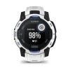 Garmin Instinct 3 aurinkokello - 45 mm - valkoinen, valkoinen/sähkösininen ranneke