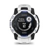 Garmin Instinct 3 aurinkokello - 45 mm - valkoinen, valkoinen/sähkösininen ranneke