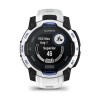 Garmin Instinct 3 aurinkokello - 45 mm - valkoinen, valkoinen/sähkösininen ranneke