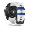 Garmin Instinct 3 aurinkokello - 45 mm - valkoinen, valkoinen/sähkösininen ranneke