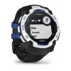 Garmin Instinct 3 aurinkokello - 50 mm - valkoinen, valkoinen/sähkösininen ranneke