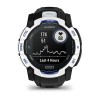 Garmin Instinct 3 aurinkokello - 50 mm - valkoinen, valkoinen/sähkösininen ranneke