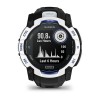 Garmin Instinct 3 aurinkokello - 50 mm - valkoinen, valkoinen/sähkösininen ranneke
