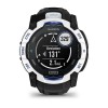 Garmin Instinct 3 aurinkokello - 50 mm - valkoinen, valkoinen/sähkösininen ranneke