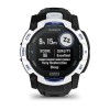 Garmin Instinct 3 aurinkokello - 50 mm - valkoinen, valkoinen/sähkösininen ranneke