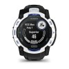 Garmin Instinct 3 aurinkokello - 50 mm - valkoinen, valkoinen/sähkösininen ranneke