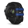 Garmin Instinct 3 aurinkokello - 50 mm - valkoinen, valkoinen/sähkösininen ranneke