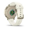 Garmin Venu 4 Watch - Lunar Gold with Ivory Silicone Strap - 41mm Case