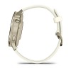 Garmin Venu 4 Watch - Lunar Gold with Ivory Silicone Strap - 41mm Case