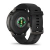 Venu 4 Garmin Watch - Gray with Black Silicone Strap - 45 mm case