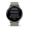 Garmin Venu 4 Watch - Silver with Gray Silicone Strap - 45mm Case