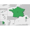 マップIGNTopoFrancev5Proフランス全土+DOM-TOMGarmin