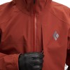 Veste Recon Stretch Ski Shell Black Diamond - Iron Red