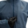 Chaleco para mujer Recon Stretch Ski Shell Black Diamond - Midnight Blue