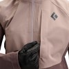 Chaqueta de muller Recon Stretch Ski Shell Black Diamond - Pale Mauve-Dark Mauve