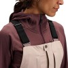 Salopette da donna Recon Stretch Bib Black Diamond - Pale Mauve-Dark Mauve