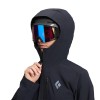 Damska kurtka narciarska Dawn Patrol Shell Black Diamond - czarna