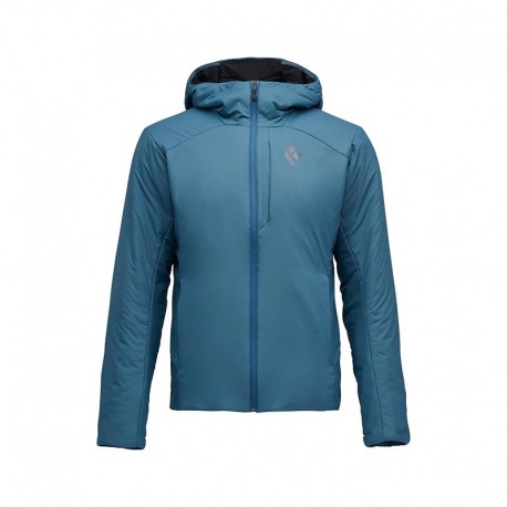 Veste First Light Stretch pulover s kapuco Black Diamond - Midnight Blue