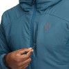 Veste First Light Stretch pulover s kapuco Black Diamond - Midnight Blue
