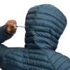 Pulover s kapuco Doudoune Approach Down Black Diamond - Midnight Blue