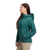 Damska bluza z kapturem First Light Stretch Black Diamond - Deep Woods