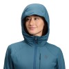 Damska bluza z kapturem First Light Stretch Black Diamond - Midnight Blue
